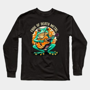 Frog Of Death Metal Long Sleeve T-Shirt